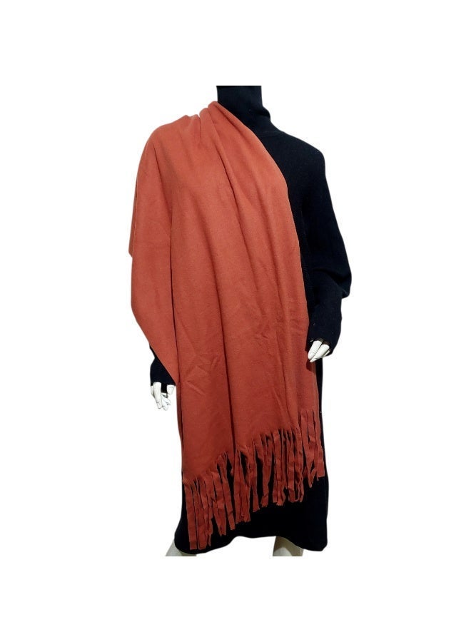 Soft wool shawl, for cold weather and winter, 75*200 - Image 4